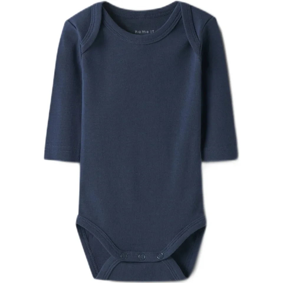 NAME IT BABY romper - bNBMBODY beige/grijs/blauw (set van 3), foto 3
