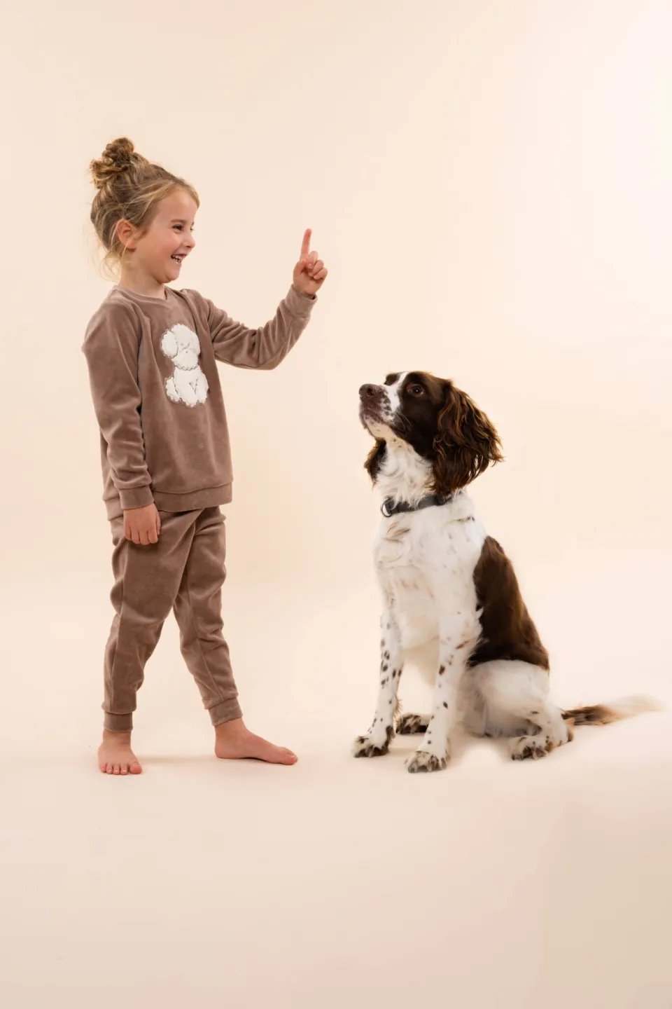 Charlie Choe pyjama bruin, foto 3