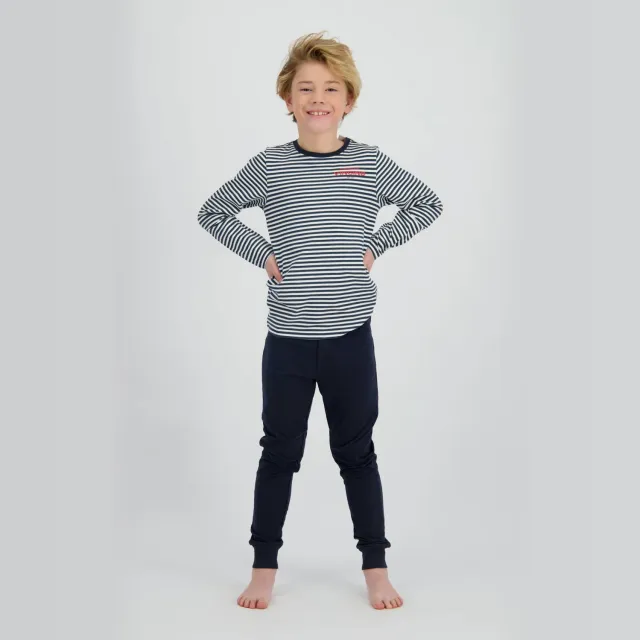 Vingino Wose pyjama donkerblauw Donkerblauw/wit/rood