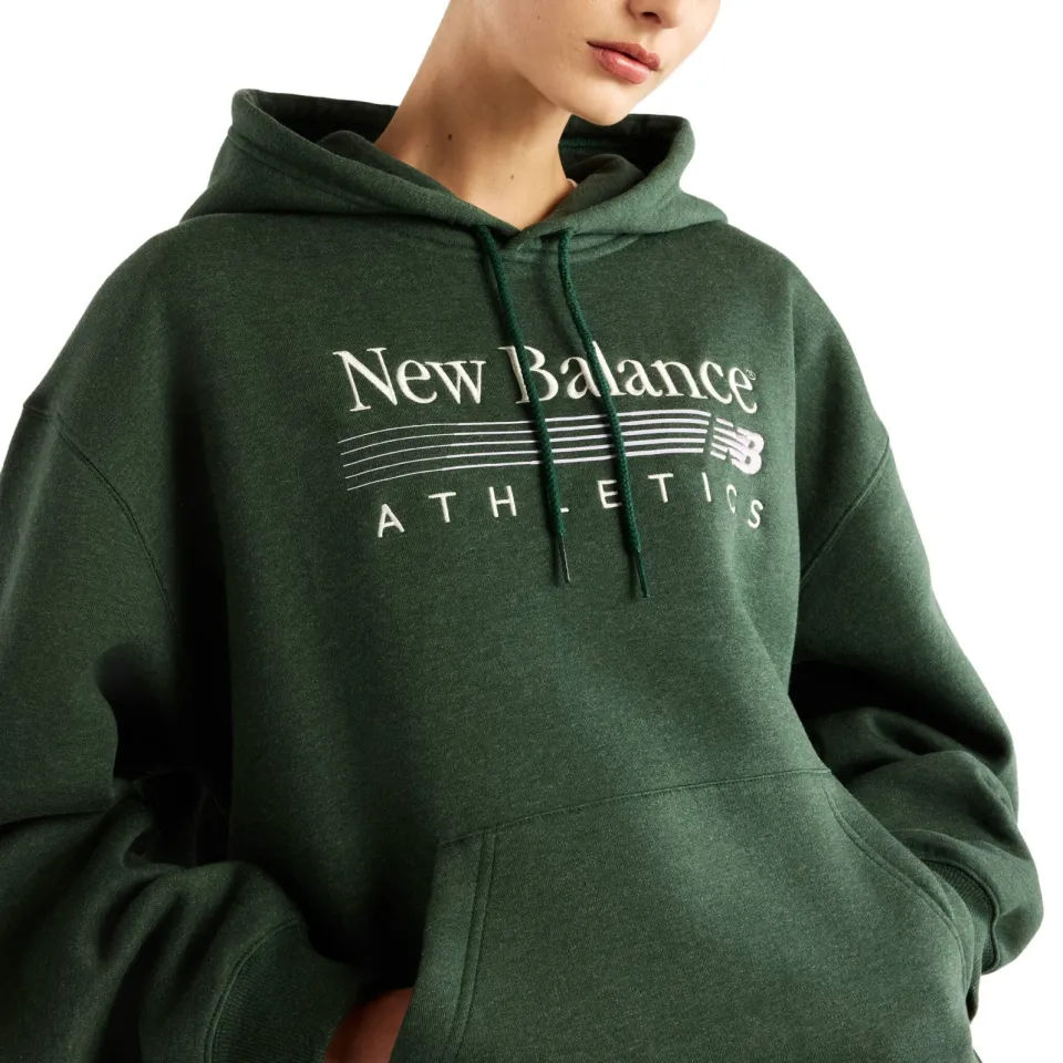 New Balance hoodie met logo - donkergroen, foto 4