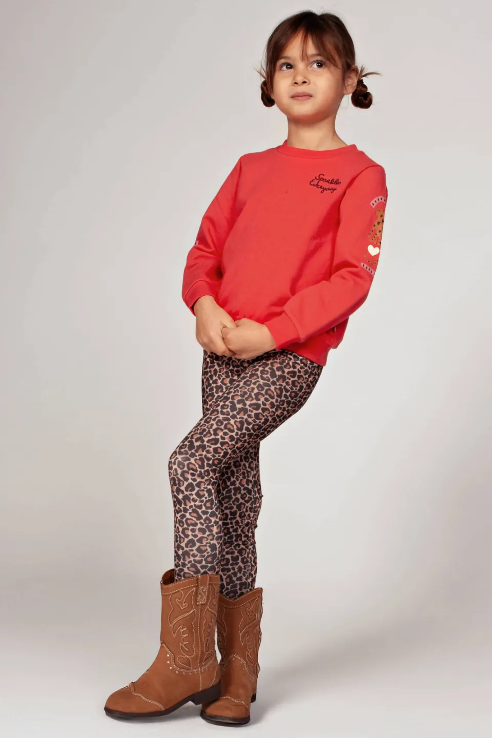 Jubel City Chic legging bruin/zwart, foto 6