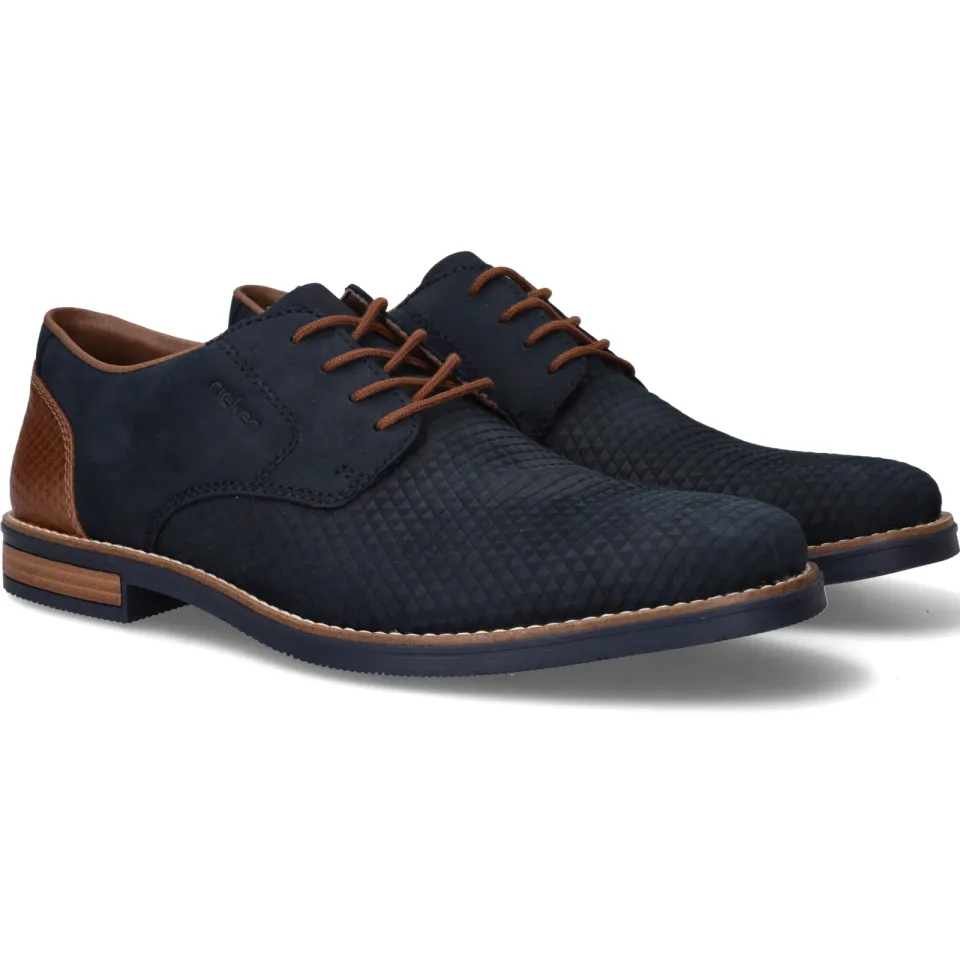 Rieker veterschoen blauw, foto 3