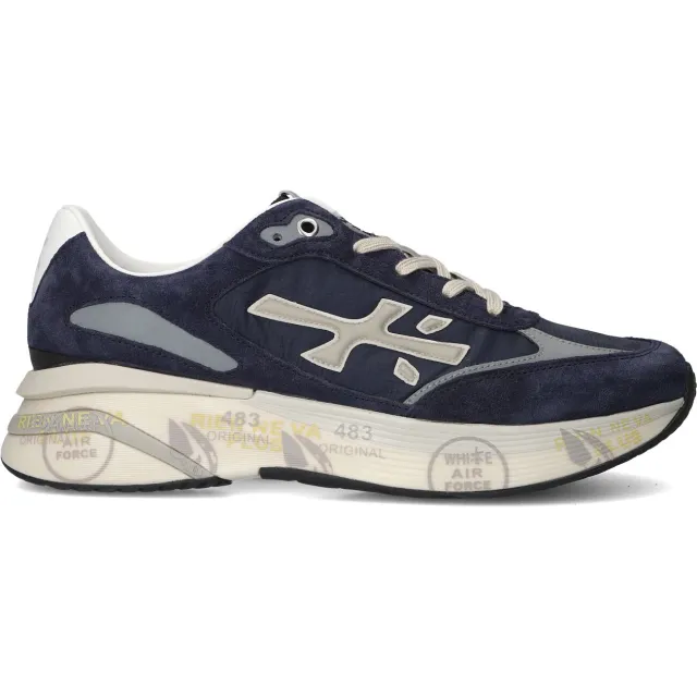 Premiata Moerun sneaker blauw