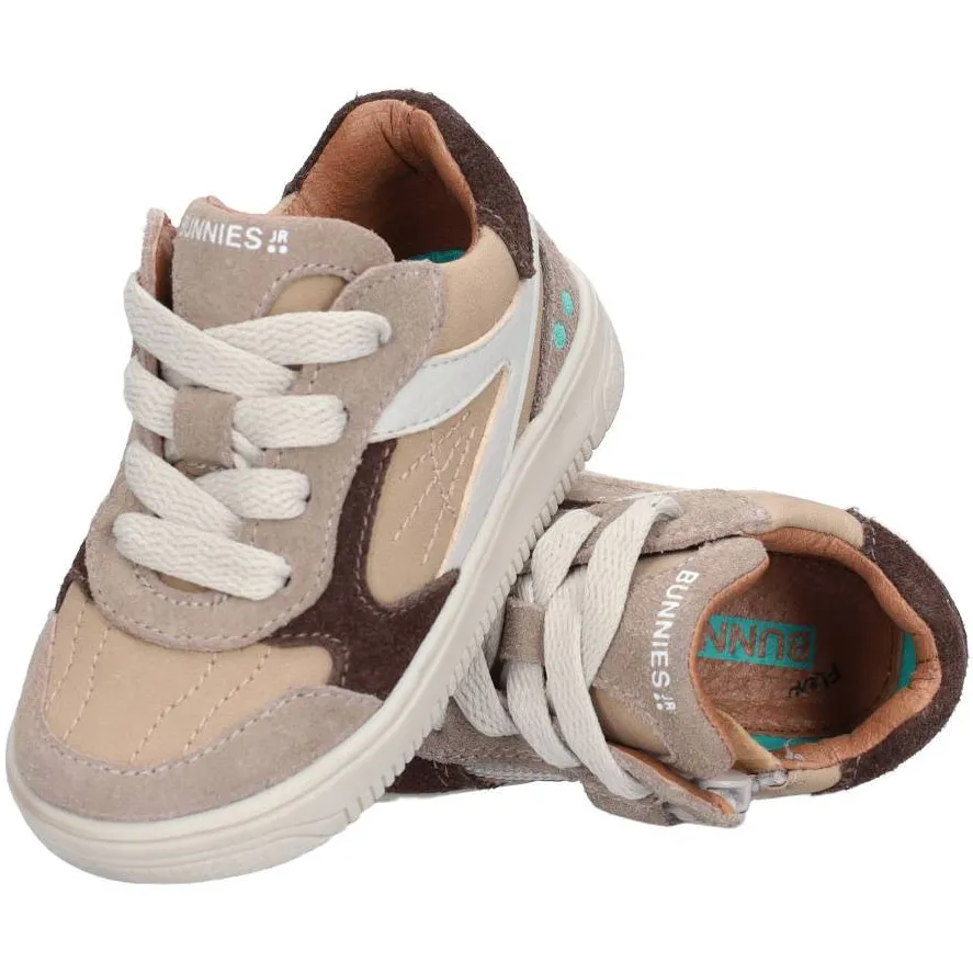 BunniesJR suède sneakers - beige/bruin, foto 4
