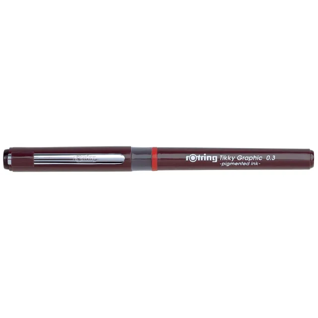 Rotring Fineliner rotring tikky graphic 0.3mm zwart