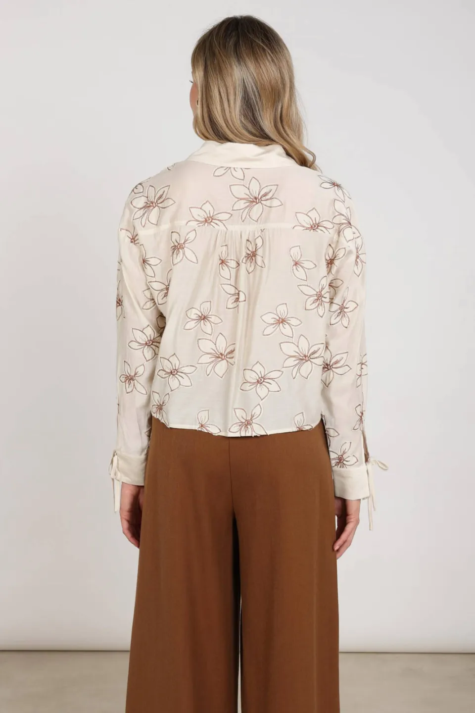 NUKUS Bailey blouse ecru, foto 5