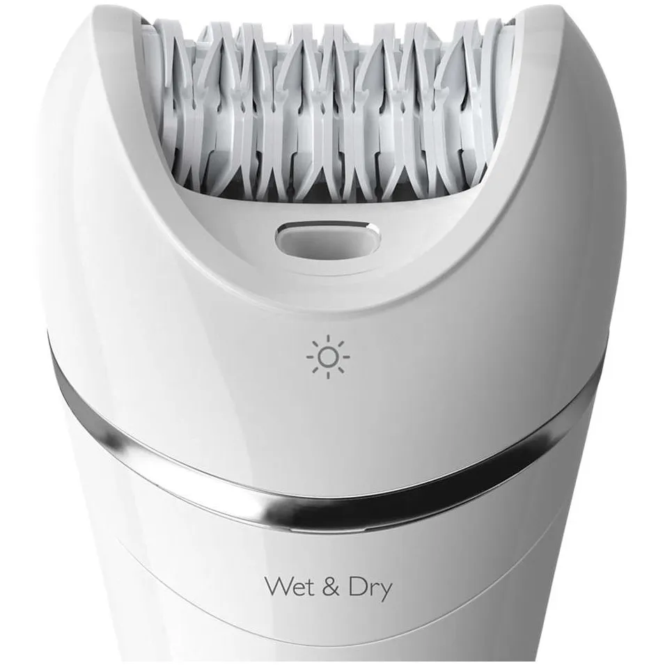 Philips BRE710/00 Series 8000 epilator wit, foto 3