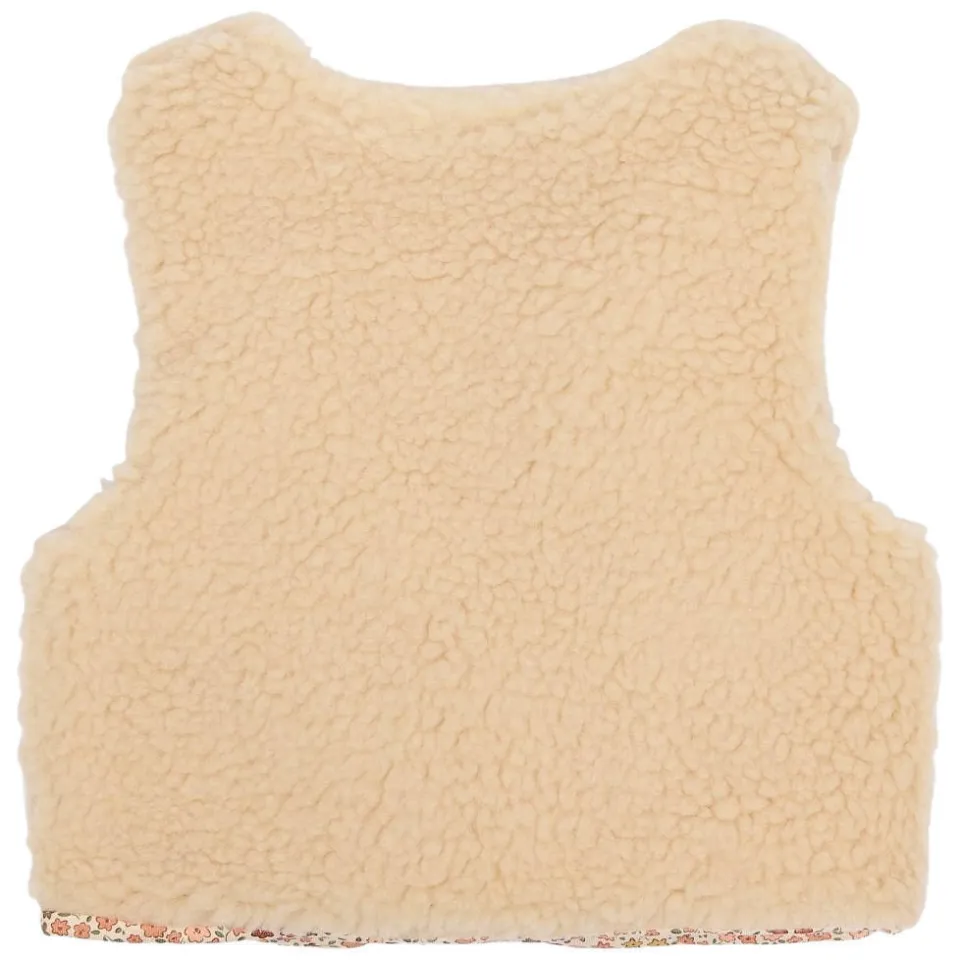 Little Dutch teddy gilet - beige, foto 3