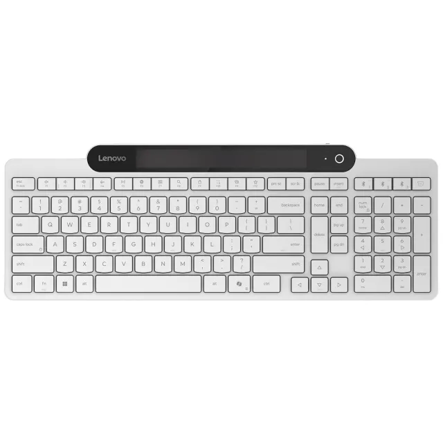 Lenovo 800 Self-Charging Bluetooth toetsenbord wit