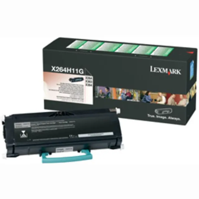 Lexmark X264H11G Toner Zwart Hoge capaciteit