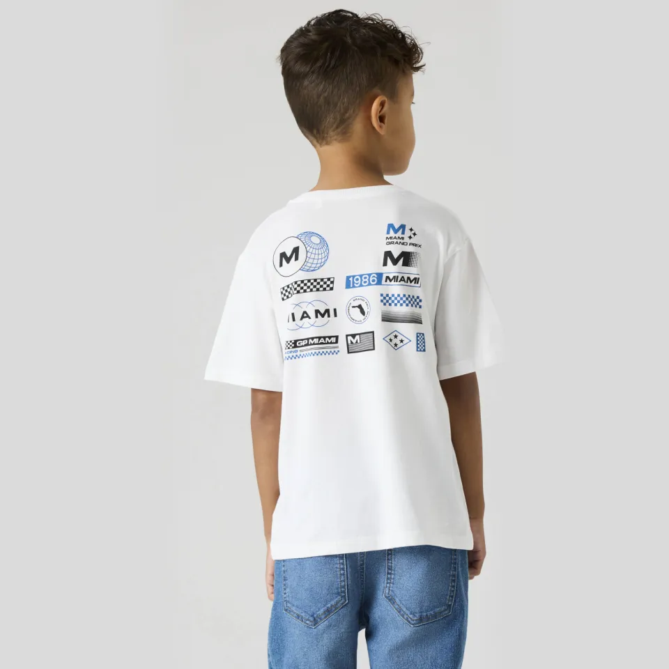 NAME IT t-shirt met backprint wit, foto 5