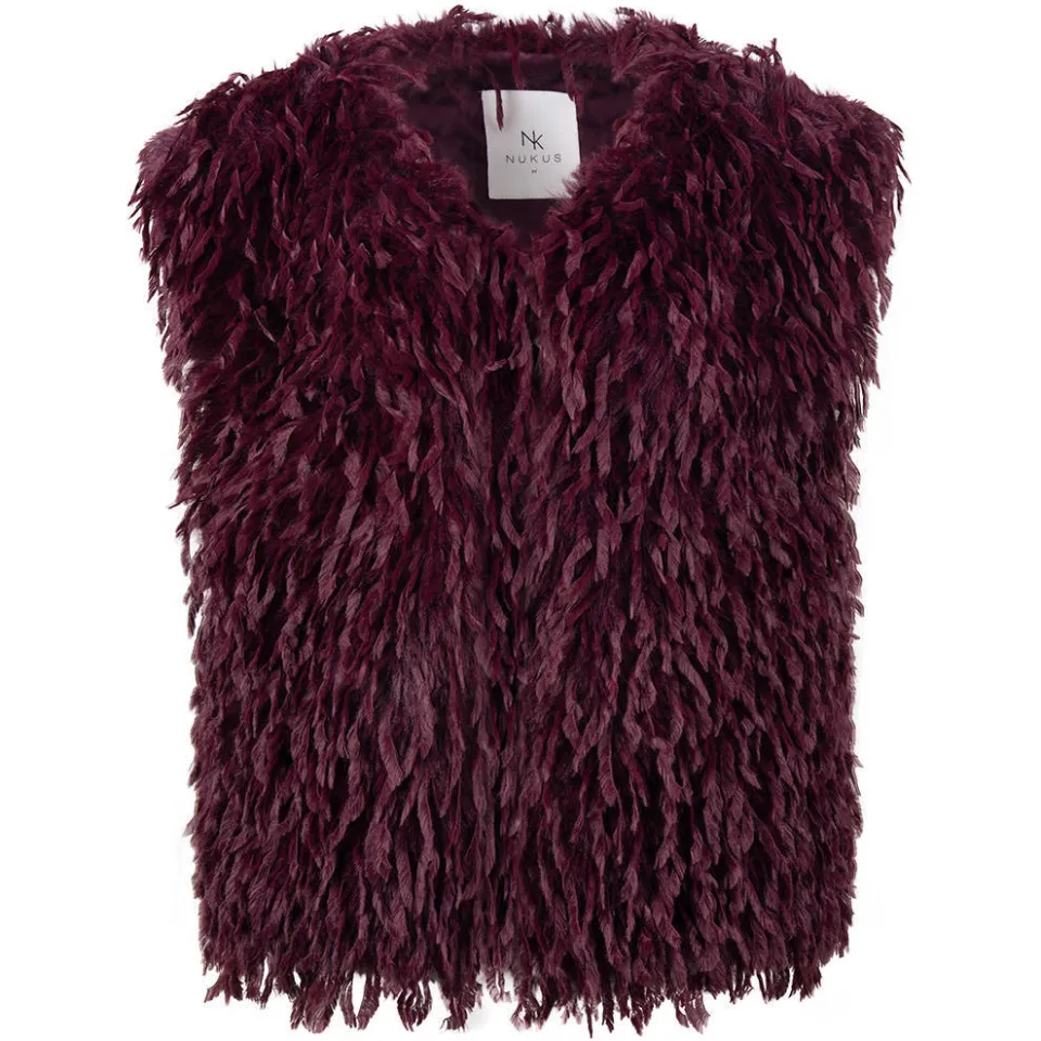 NUKUS gilet - donkerrood, foto 2