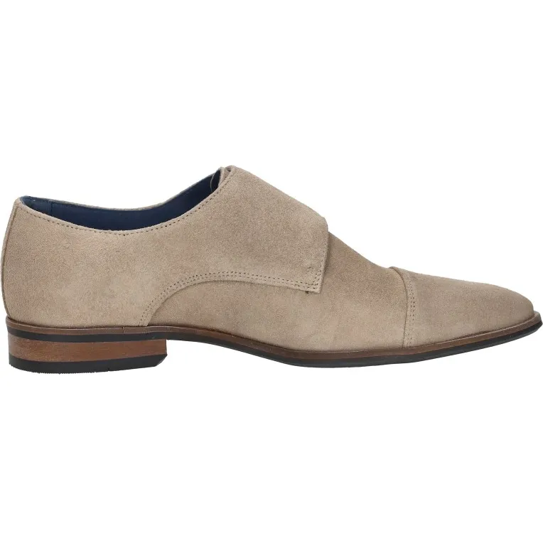 Sub55 gekleed instappers beige