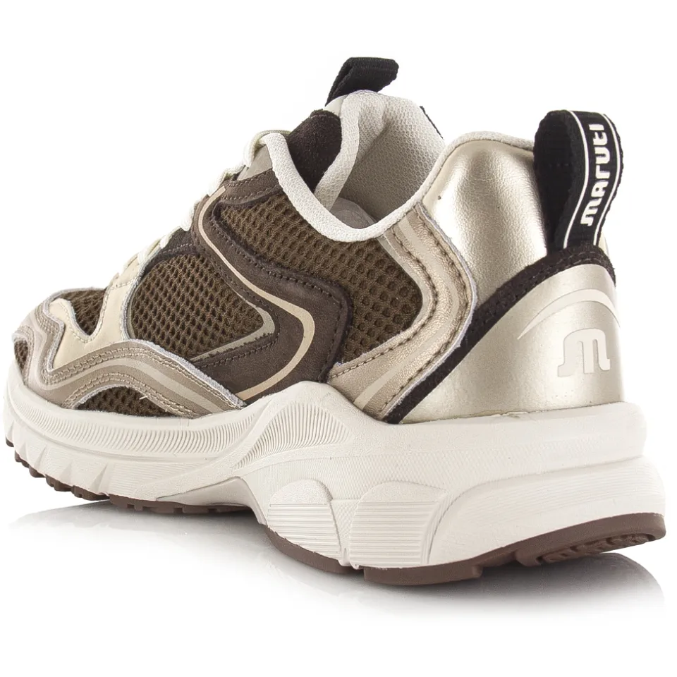 Maruti Novi lage sneakers bruin, foto 7