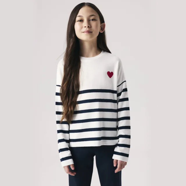 NAME IT KIDS trui donkerblauw fijn gebreid Donkerblauw/wit