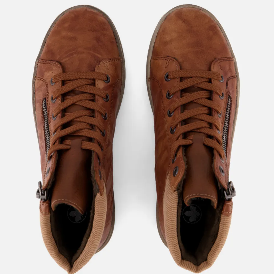 Rieker veterboots cognac, foto 8