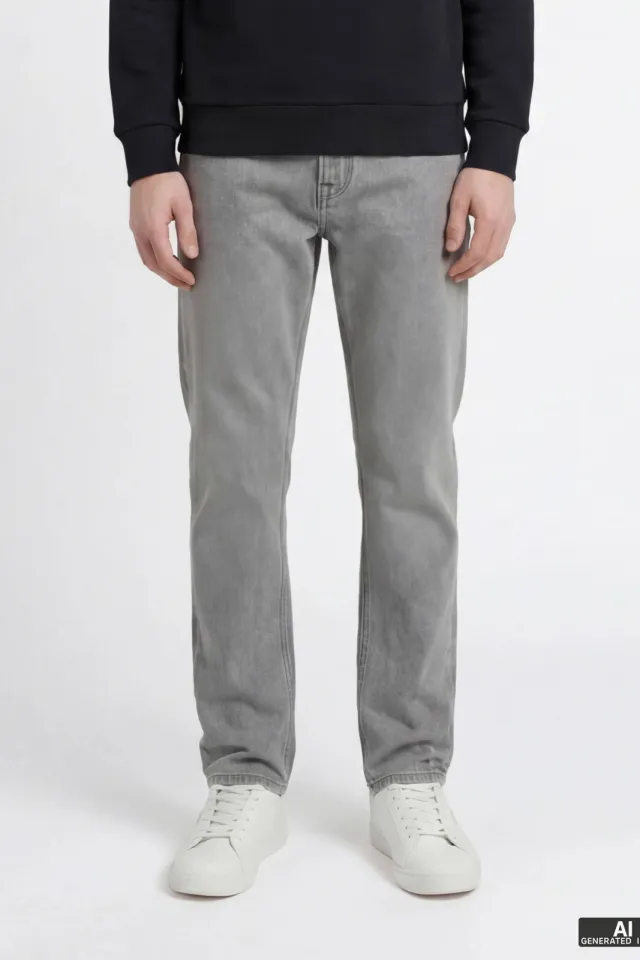 JJ Rebel JUNIOR loose fit jeans - grey denim, foto 2
