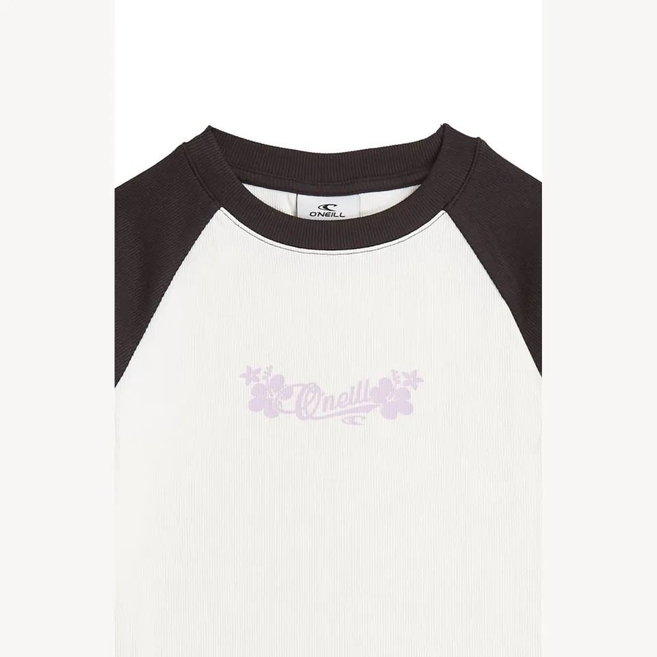 O'Neill Colour-Block Rib T-shirt wit/zwart, foto 5