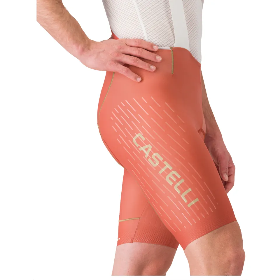 Castelli Free Aero Race S Kit fietsbroek met bretels roze, foto 4