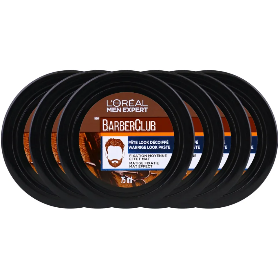 L'oréal Paris Men Expert BarberClub styling paste - 6x 75 ml, foto 2