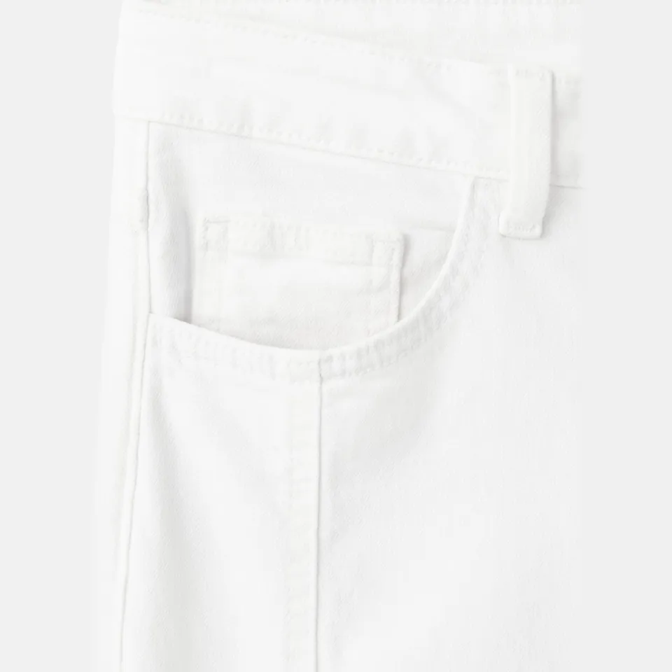 Mango TEEN low waist wide leg jeans - wit, foto 7