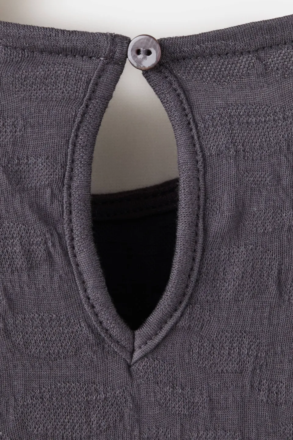 Mango Kids korte jurk met plooien antraciet, foto 5