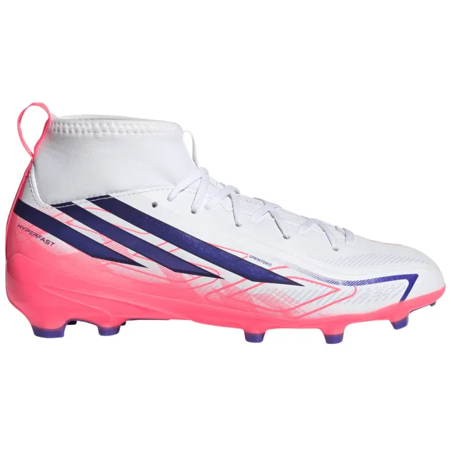 Adidas Performance F50 Hyperfast League junior imitatieleren voetbalschoenen - roze/paars