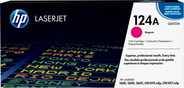 Hp Q6003A 124A Toner Magenta, 2k