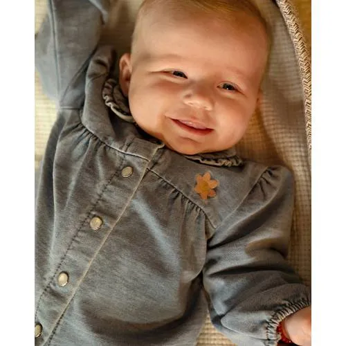 BESS blouse blue denim, foto 4