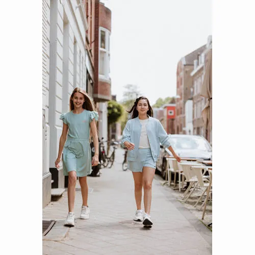 No Way Monday skort lichtblauw, foto 4