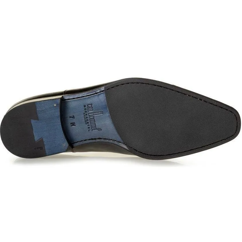 Floris Van Bommel Raffa 02.02 leren veterschoenen zwart, foto 6