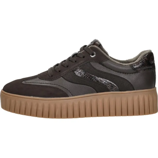 Marco Tozzi Sneakers Laag donkerbruin, foto 2