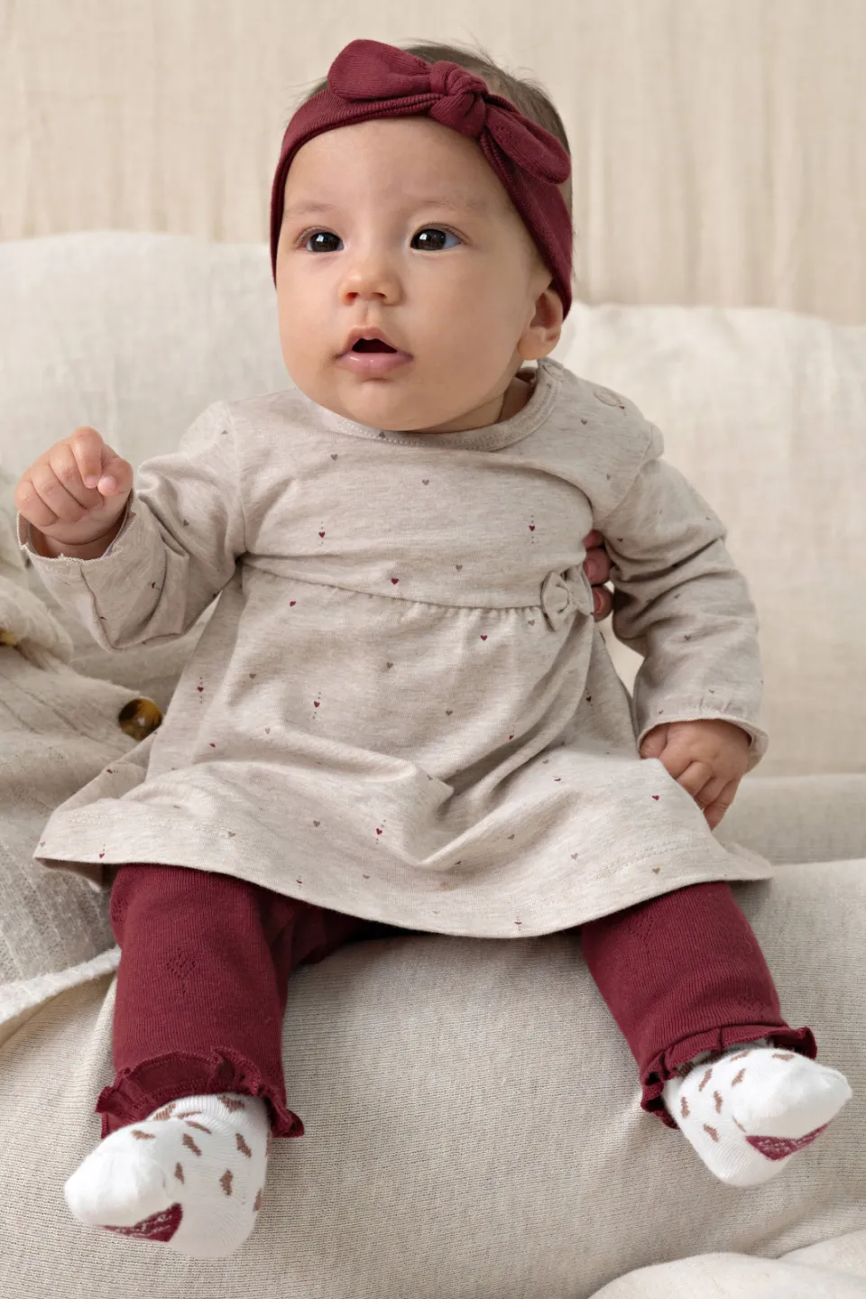Feetje My Little Love legging bordeaux, foto 6