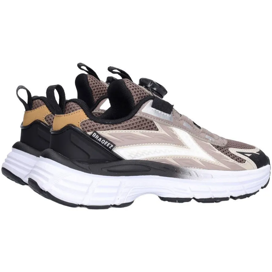 Braqeez Giles Gen chunky sneakers - lichtbruin, foto 2