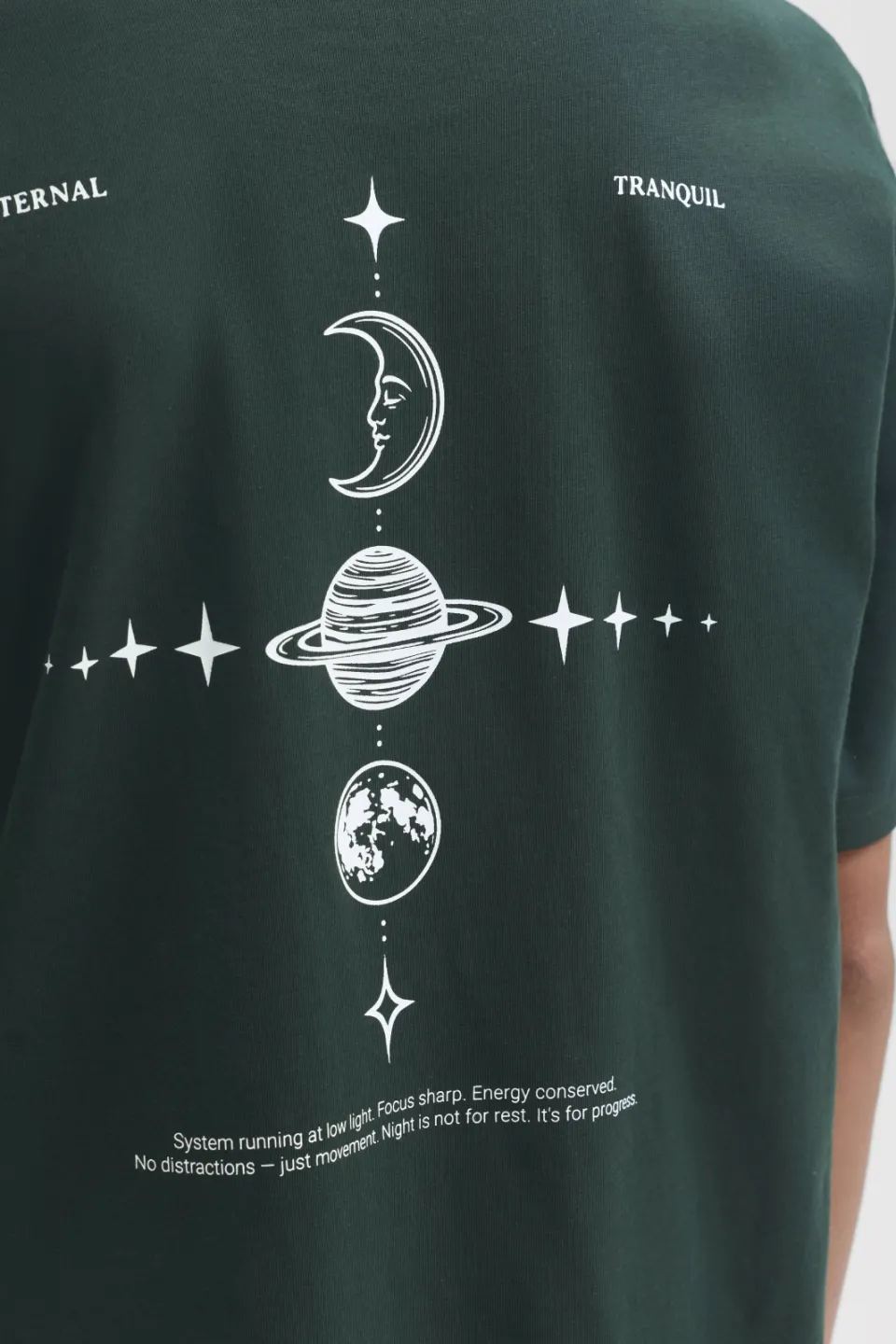 Jack & Jones JJASTRO T-shirt met backprint donkergroen, foto 7