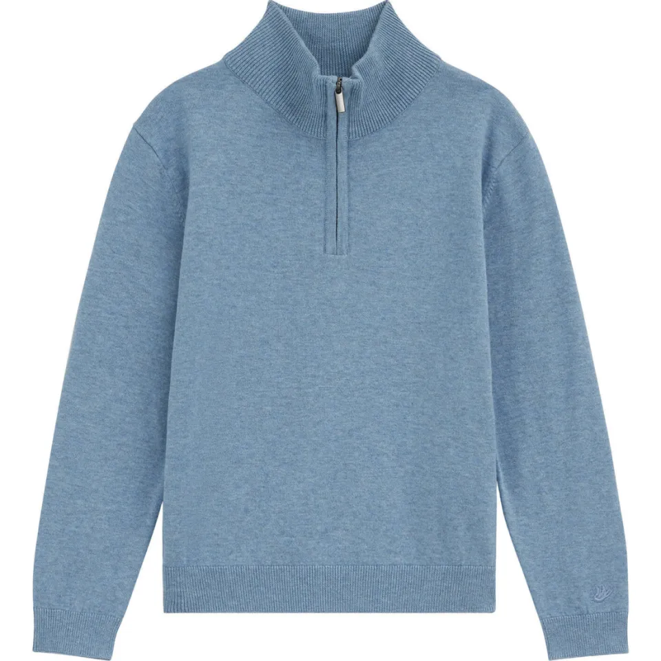 WE Fashion katoenen pullover - blauw, foto 2