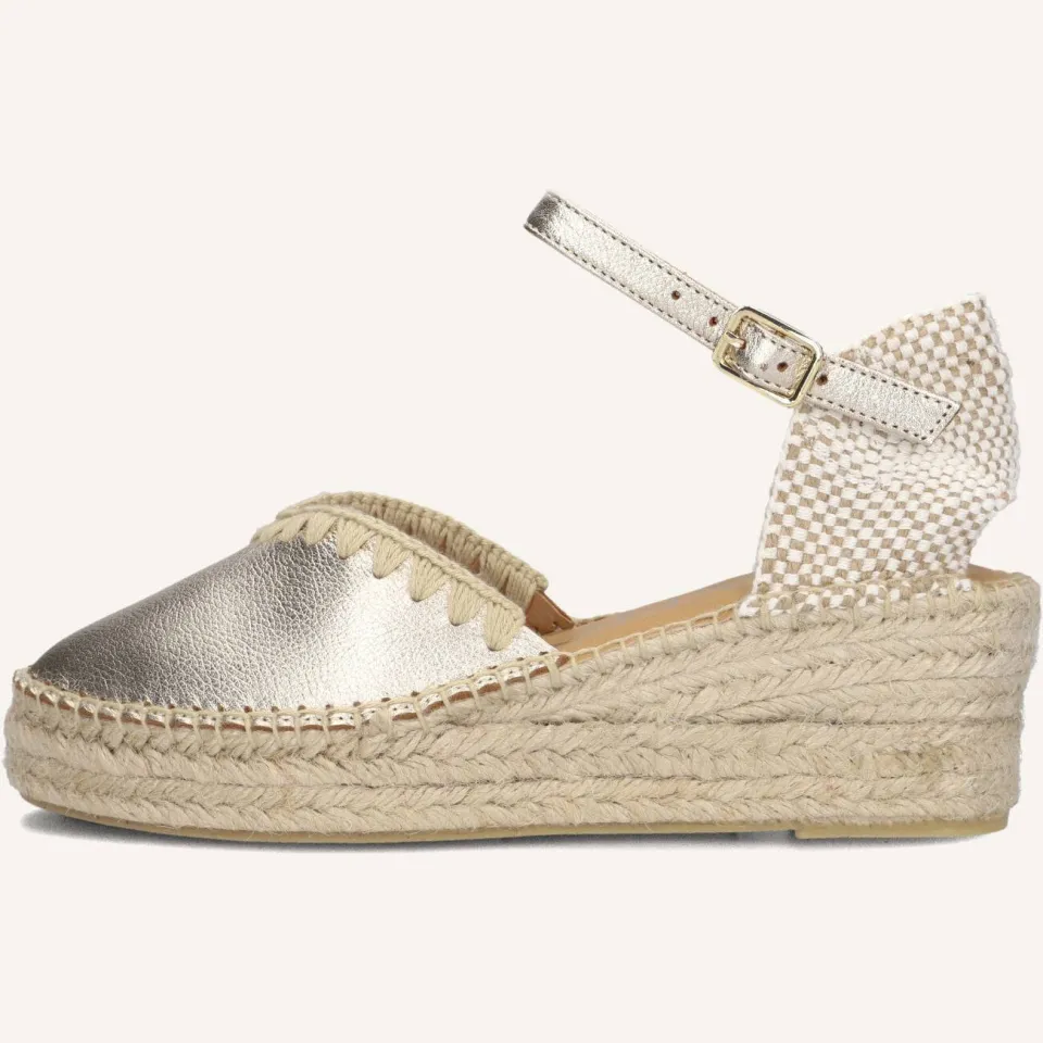 AYANA Espadrilles Omo25yu814 Goudkleurig, foto 5
