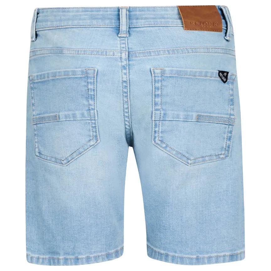 Retour Jeans regular waist short light blue denim, foto 2