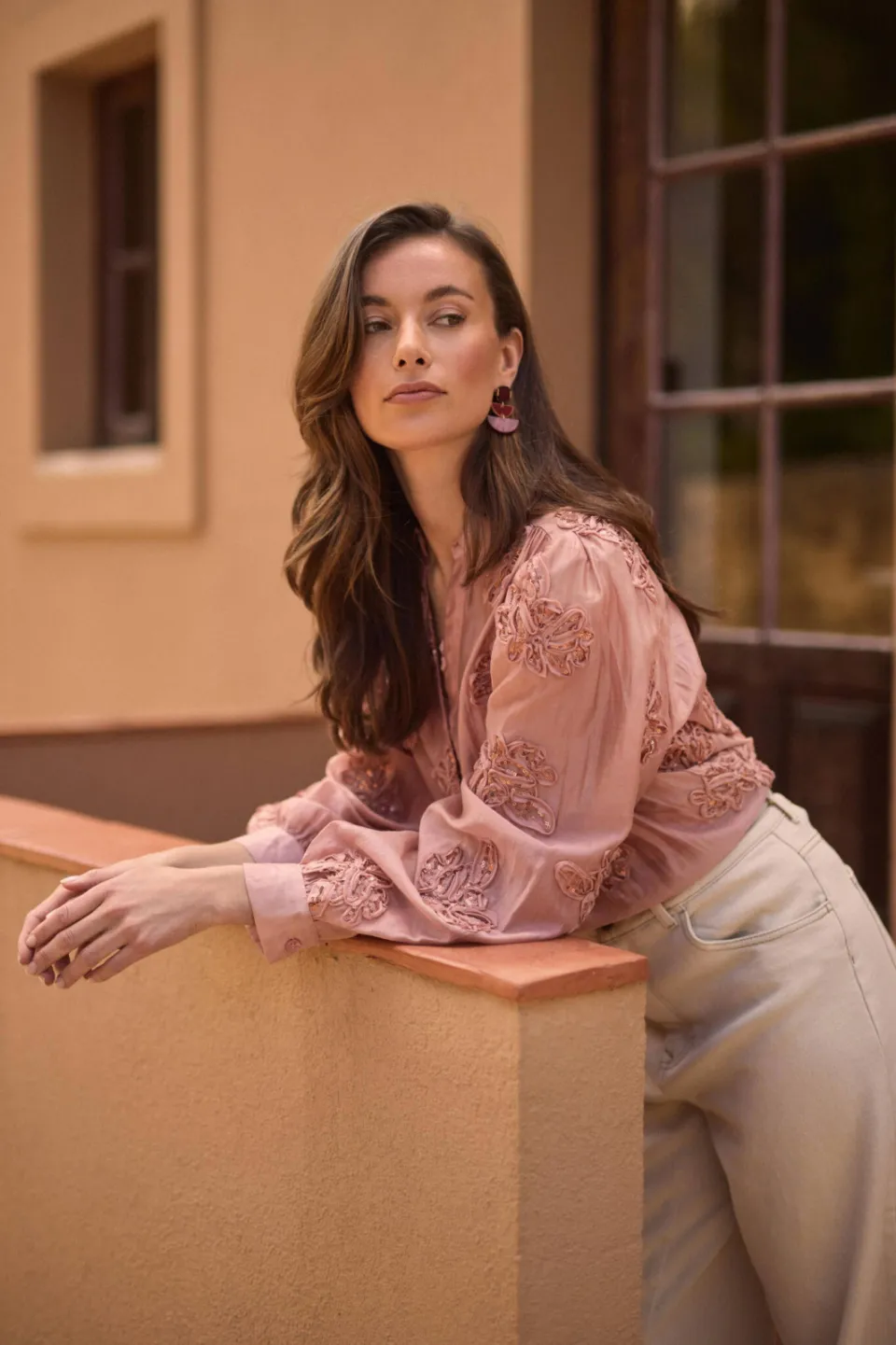 NUKUS Antonella blouse roze, foto 5