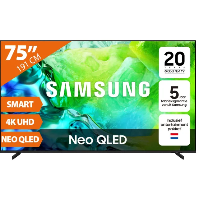 Samsung QE75QN83H (2026) - 75 inch - QLED TV zwart, foto 2