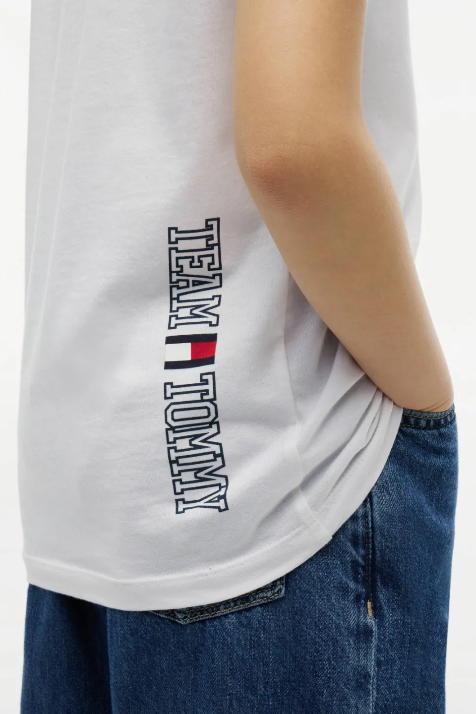 Tommy Hilfiger T-shirt wit, foto 5