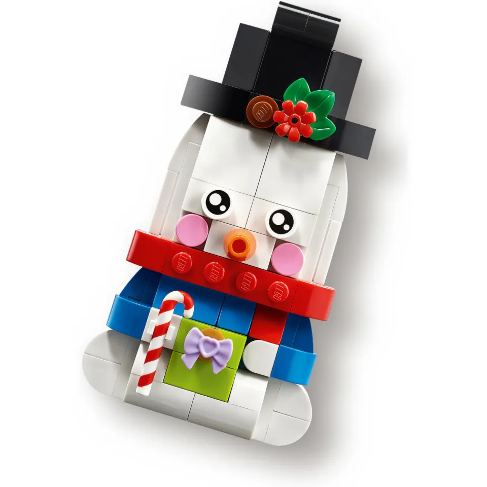 Lego Seasons and Occasions Sneeuwpopornamenten - Kerstversiering en Bouwpakket voor Kinderen 40812, foto 7
