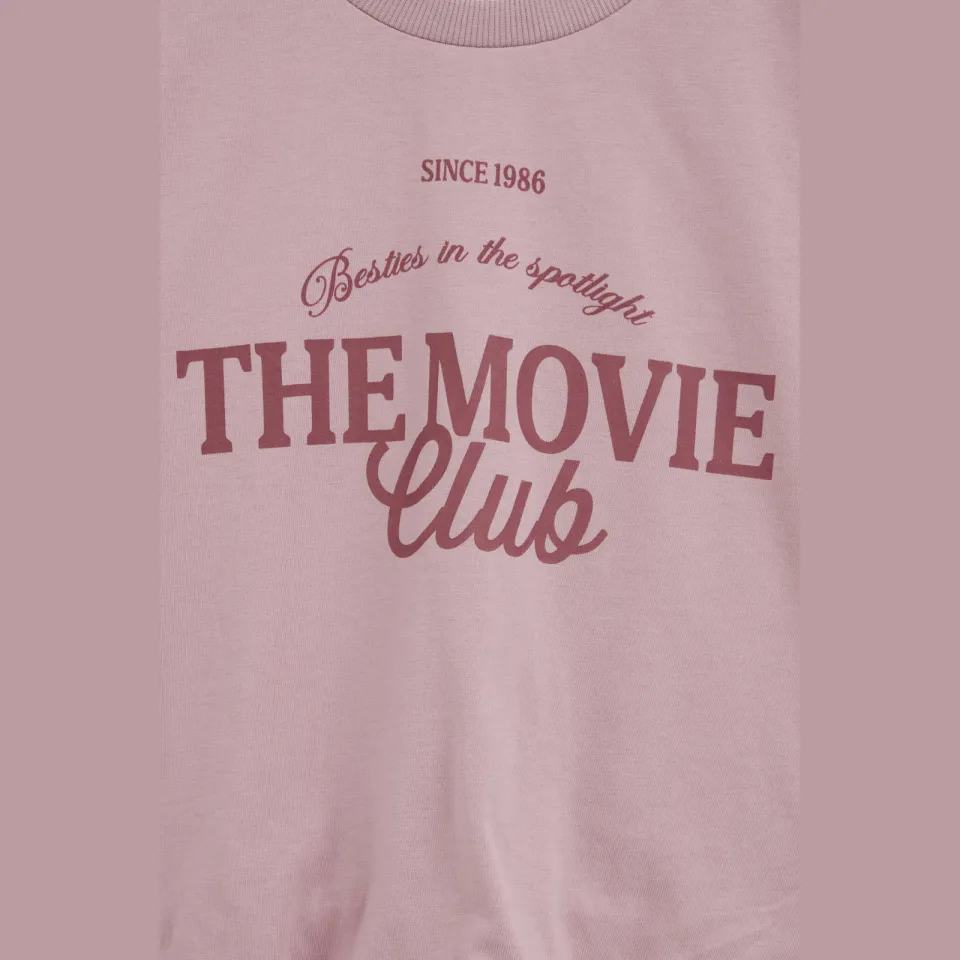 WE Fashion sweater met backprint - mauve, foto 7
