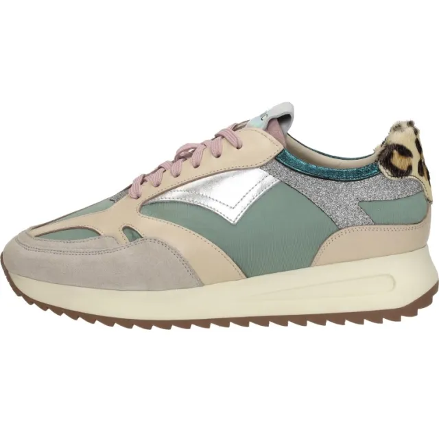 Iqonic Michelle lage sneakers groen, foto 2