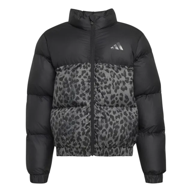 Adidas Sportswear gewatteerde jas zwart grijs, foto 2