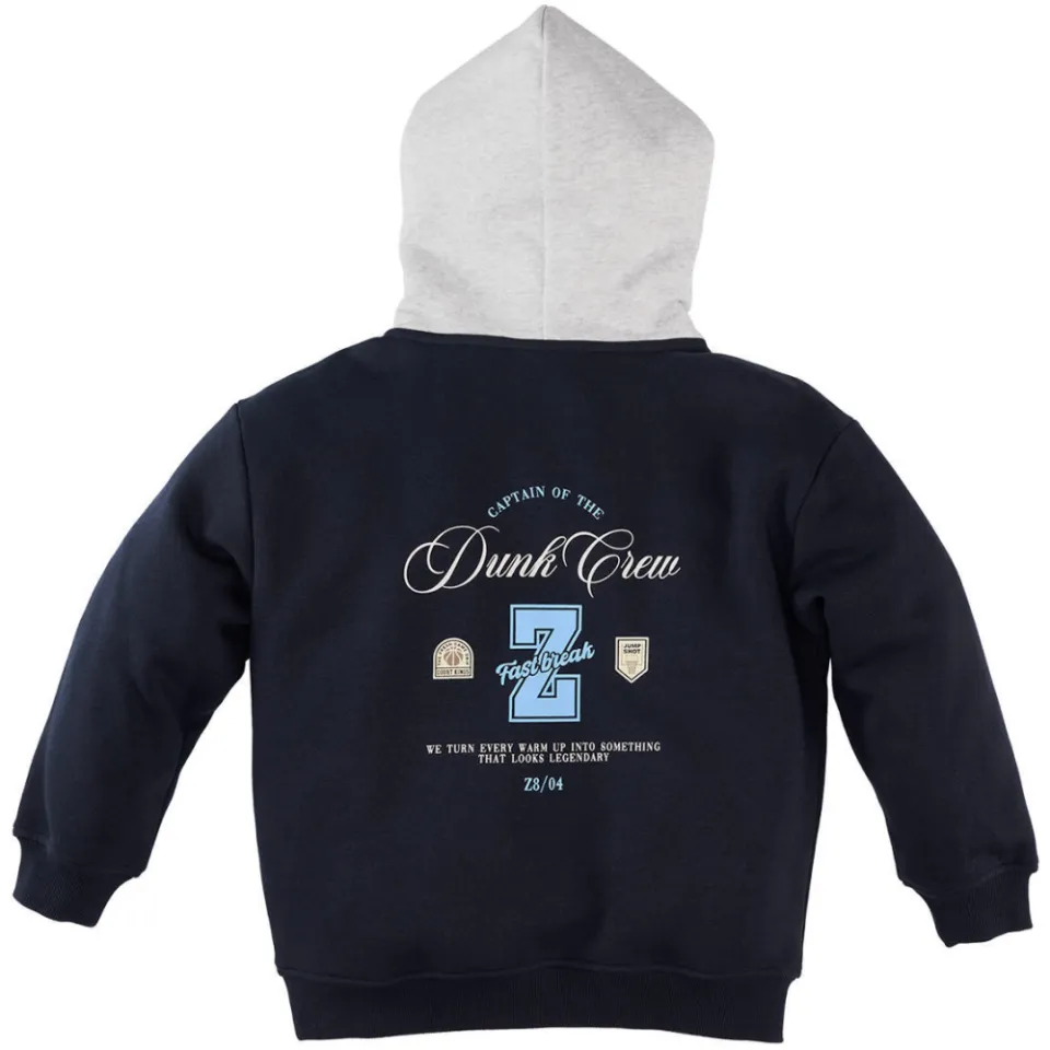 Z8 kids hoodie Ferris donkerblauw, foto 3