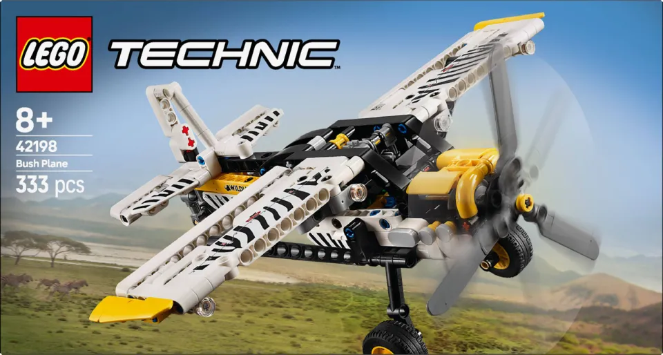 Lego Technic Junglevliegtuig, cadeauset voor kinderen 42198, foto 6