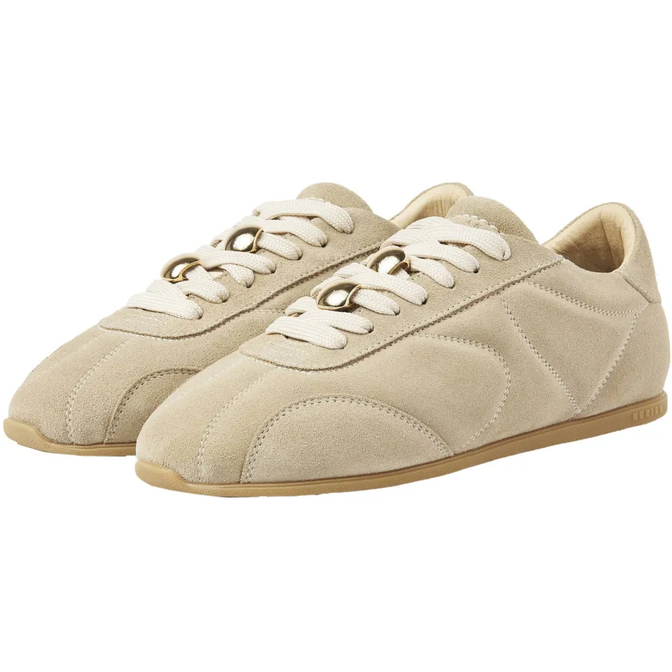Nubikk Riley Rush suède sneakers beige, foto 5