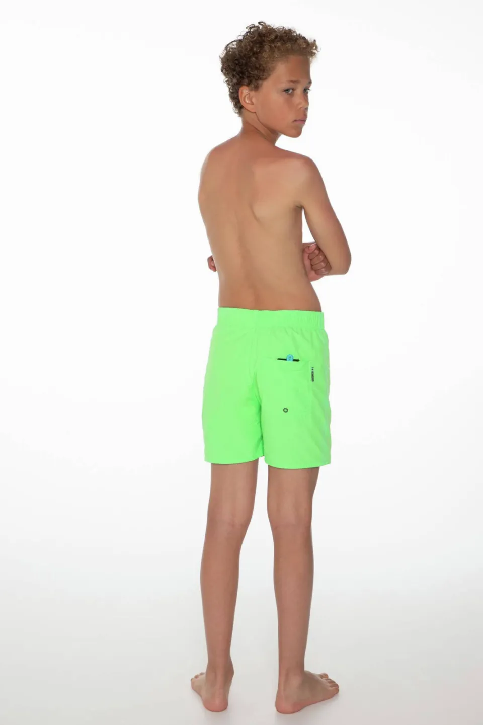 Protest zwemshort CULTURE JR neon groen, foto 5