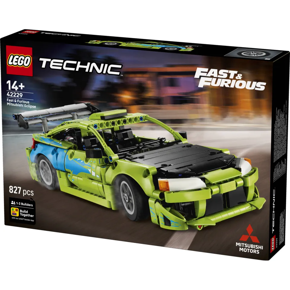 Lego Technic Fast and Furious Mitsubishi Eclipse auto 42229, foto 4